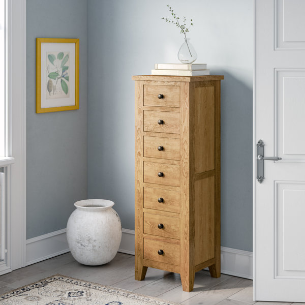 7 drawer narrow chest top